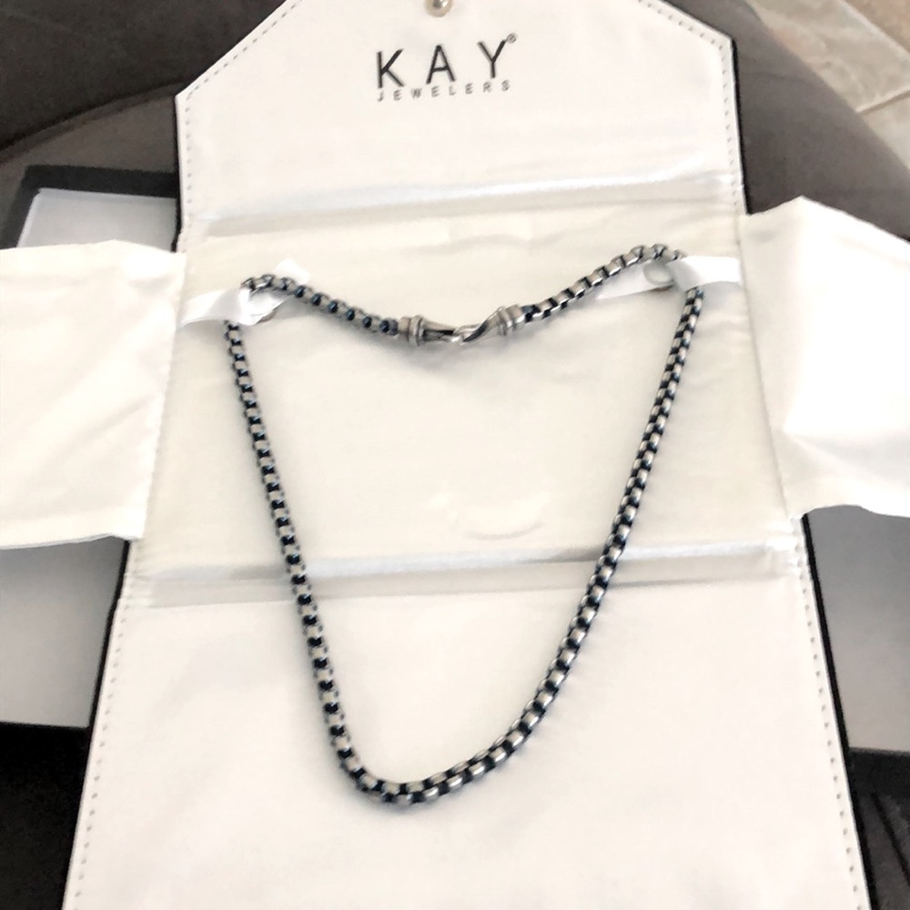 22” Titanium chain from Kay Jewelers Like New